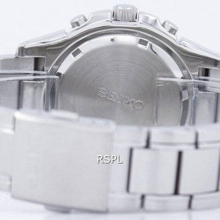 Seiko Solar Alarm Chronograph SSC087P1 SSC087 SSC087P Mens Watch