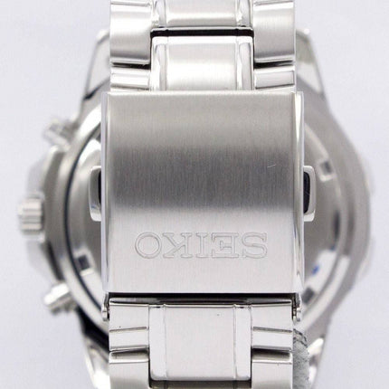 Seiko Chronograph Solar Alarm SSC141P1 SSC141P SSC141 Mens Watch