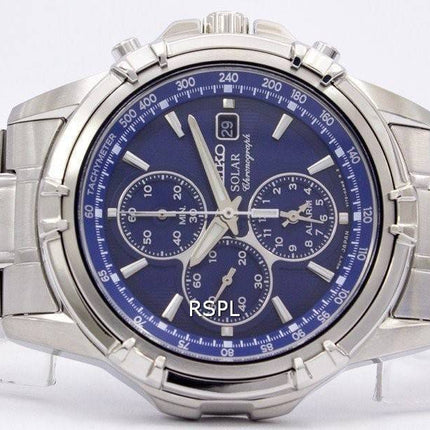 Seiko Chronograph Solar Alarm SSC141P1 SSC141P SSC141 Mens Watch