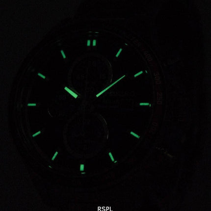Seiko Solar Chronograph Alarm SSC433P1 SSC433P Men's Watch