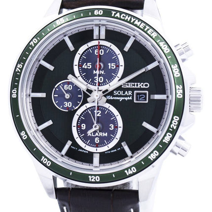 Seiko Solar Alarm Chronograph SSC501 SSC501P1 SSC501P Men's Watch