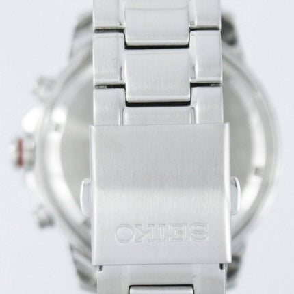 Seiko Solar Chronograph Alarm SSC553 SSC553P1 SSC553P Men's Watch