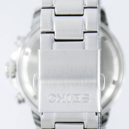 Seiko Solar Chronograph Alarm SSC555 SSC555P1 SSC555P Men's Watch