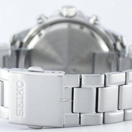 Seiko Solar Chronograph Alarm SSC555 SSC555P1 SSC555P Men's Watch