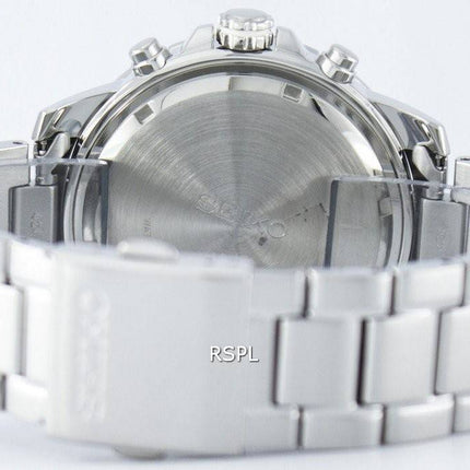 Seiko Solar Chronograph Alarm SSC555 SSC555P1 SSC555P Men's Watch