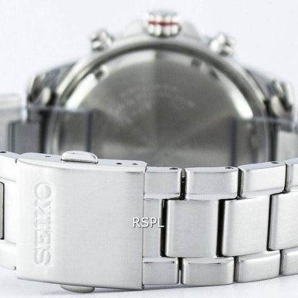 Seiko Solar Chronograph Alarm SSC557 SSC557P1 SSC557P Men's Watch