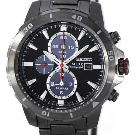 Seiko Solar Chronograph Alarm SSC559 SSC559P1 SSC559P Men's Watch
