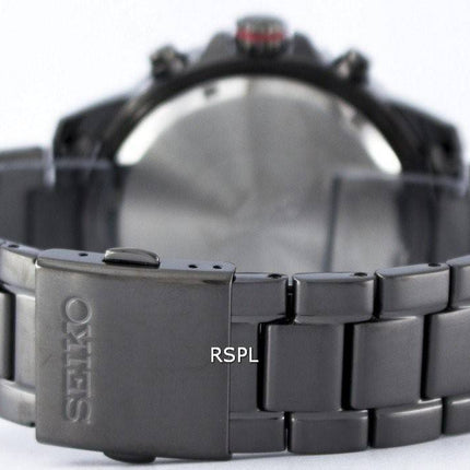 Seiko Solar Chronograph Alarm SSC559 SSC559P1 SSC559P Men's Watch
