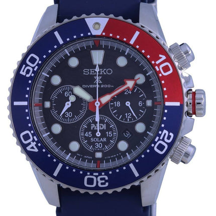 Seiko Prospex Padi Special Edition Chronograph Solar Divers SSC785 SSC785P1 SSC785P 200M Mens Watch