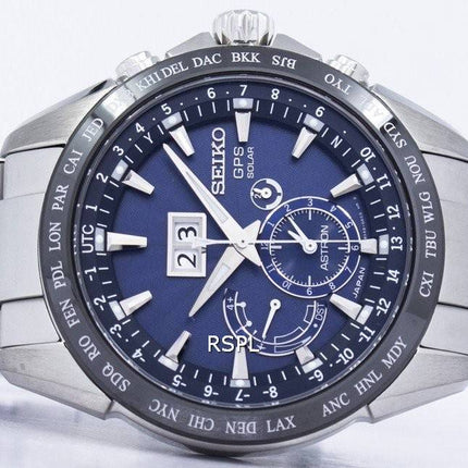 Seiko Astron Solar GPS Dual Time SSE147 SSE147J1 SSE147J Men's Watch