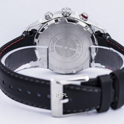 Seiko Sportura GPS Solar World Time Japan Made SSF007 SSF007J1 SSF007J Mens Watch