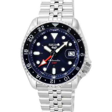 Seiko 5 Sports Stainless Steel Blue Dial Automatic SSK003J1 100M Men's Watch