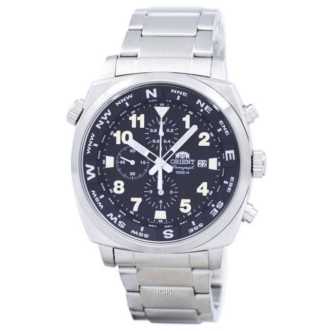 Orient Pilot Chronograph Quartz Japan Made STT17001B0 Men's Watch