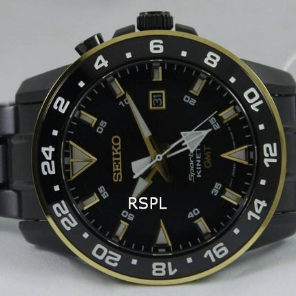 Seiko Sportura Kinetic GMT SUN026P1 SUN026P Mens Watch