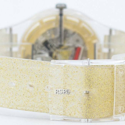 Swatch Originals Golden Sparkle Quartz SUOK704 Unisex Watch