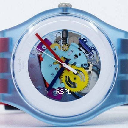 Swatch Originals Color My Lacquered Quartz SUOS101 Unisex Watch