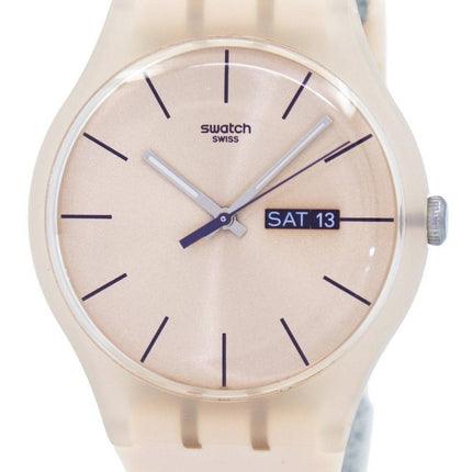 Swatch Originals Rose Rebel Quartz SUOT700 Unisex Watch
