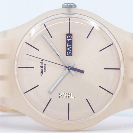 Swatch Originals Rose Rebel Quartz SUOT700 Unisex Watch