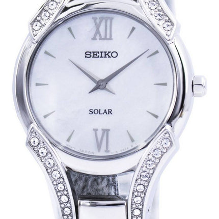 Seiko Solar Swarovski Crystals SUP213 SUP213P1 SUP213P Womens Watch