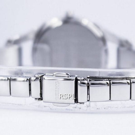 Seiko Solar Swarovski Crystals SUP213 SUP213P1 SUP213P Womens Watch