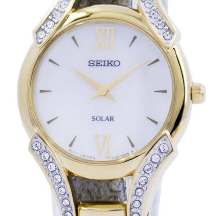 Seiko Core Solar Swarovski Crystals SUP216 SUP216P1 SUP216P Women's Watch