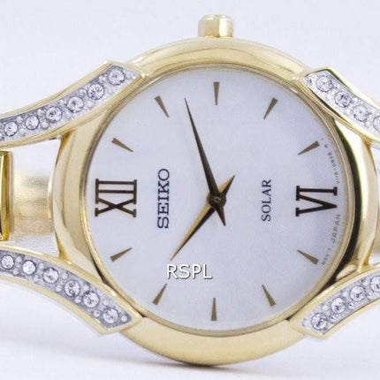 Seiko Core Solar Swarovski Crystals SUP216 SUP216P1 SUP216P Women's Watch