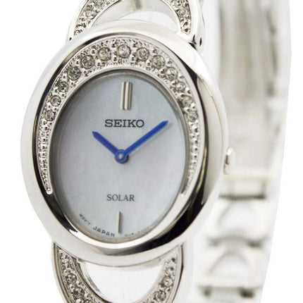 Seiko Core Solar Swarovski Crystals SUP295P1 SUP295P Women's Watch