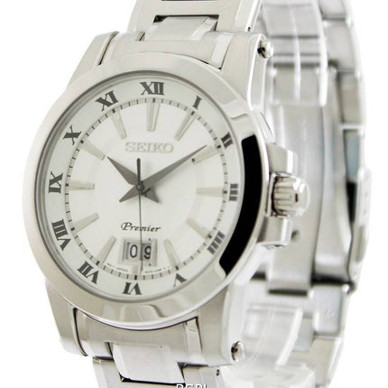 Seiko Premier Big Date Calendar SUR013 SUR013P1 SUR013P Men's Watch
