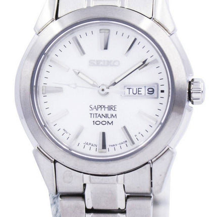 Seiko Sapphire Titanium Quartz SXA111 SXA111P1 SXA111P Womens Watch