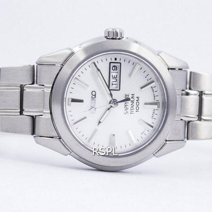 Seiko Sapphire Titanium Quartz SXA111 SXA111P1 SXA111P Womens Watch