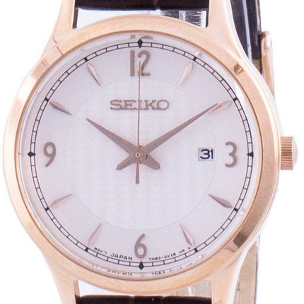 Seiko Neo Classic Calf Leather Quartz SXDG98 SXDG98P1 SXDG98P 100M Women's Watch