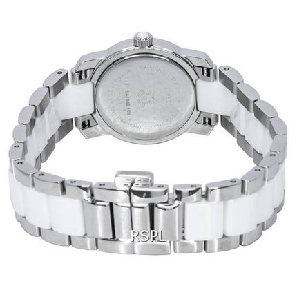 Tissot T-Trend Cera Crystal Accents White Dial Quartz T064.210.22.016.00 T0642102201600 Women's Watch