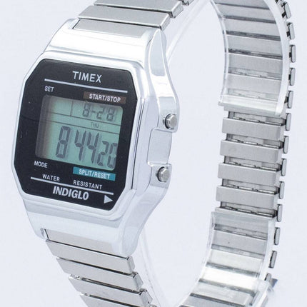 Timex Timeless Classic Indiglo Chronograph Alarm Digital T78587 Men's Watch