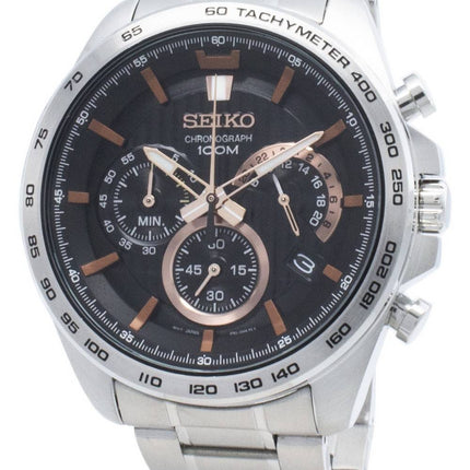 Refurbished Seiko Chronograph SSB307 SSB307P1 SSB307P Tachymeter Quartz Men's Watch