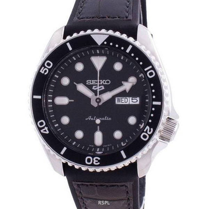 Refurbished Seiko 5 Sports Black Dial Automatic SRPD55K2 100M Men's Watch