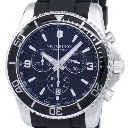 Victorinox Maverick Swiss Army Chronograph Tachymeter Quartz 241696 Men's Watch