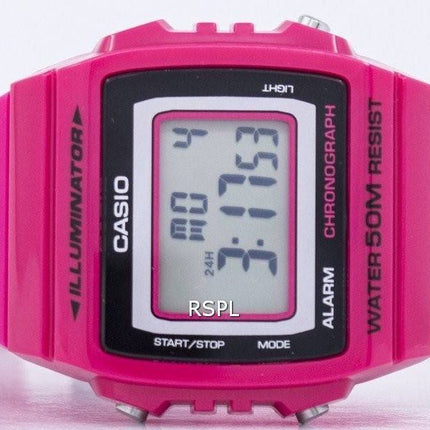 Casio Illuminator Chronograph Alarm Digital W-215H-4AV Men's Watch