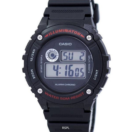 Casio Sports Illuminator Alarm Chrono Digital W-216H-1AV W216H-1AV Men's Watch