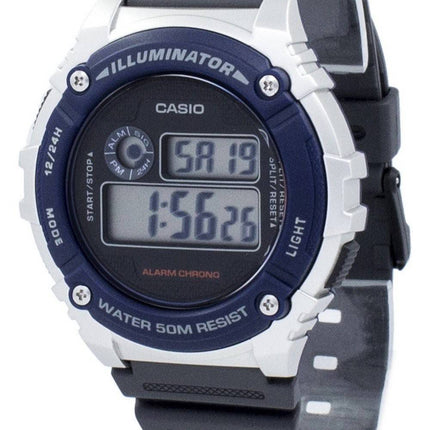 Casio Illuminator Chronograph Alarm W-216H-2AV W216H-2AV Men's Watch