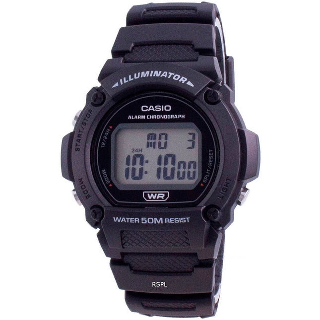 Casio Youth Illuminator Digital W-219H-1A W-219H-1 Mens Watch