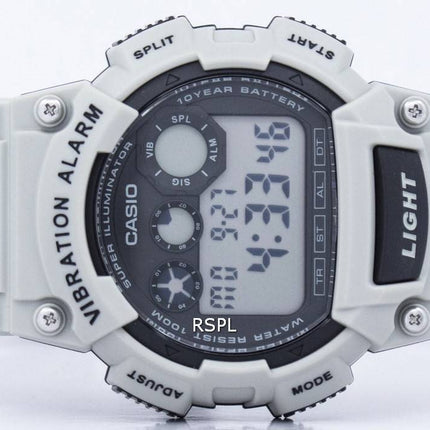 Casio Digital Vibration Illuminator W-735H-8A2VDF W735H-8A2VDF Men's Watch