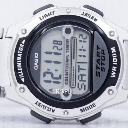 Casio Illuminator Countdown Timer Digital W-756D-1AV Men's Watch