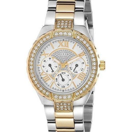 Guess Two Tone Stainless Steel Multifunction Quartz W0111L5 Women's Watch