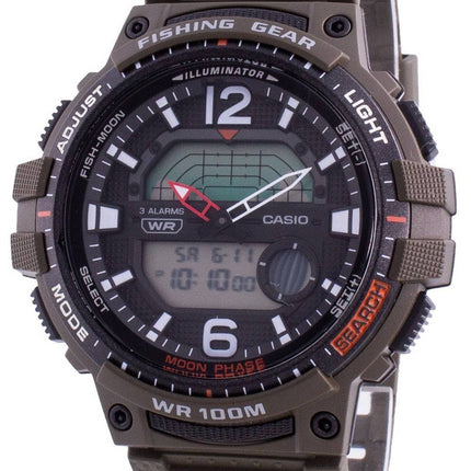 Casio Youth WSC-1250H-3AV Quartz Moon Phase Men's Watch