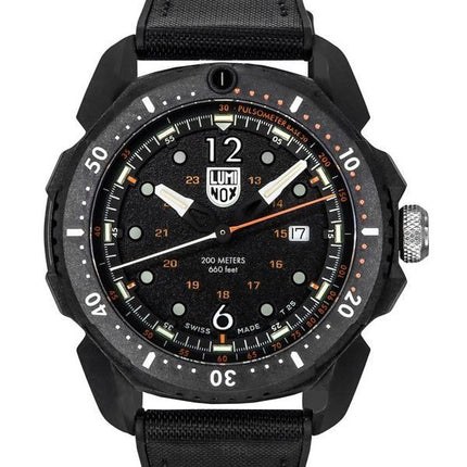 Luminox ICE SAR Arctic Outdoor Adventure Black Dial Swiss Quartz Divers XL.1052 200M Men's Watch