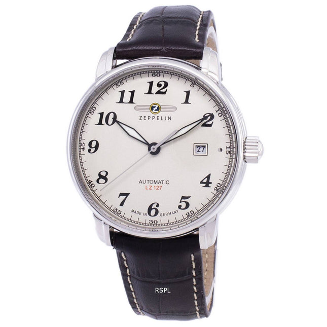 Zeppelin Series LZ127 Graf Germany Made 7656-5 76565 Men's Watch