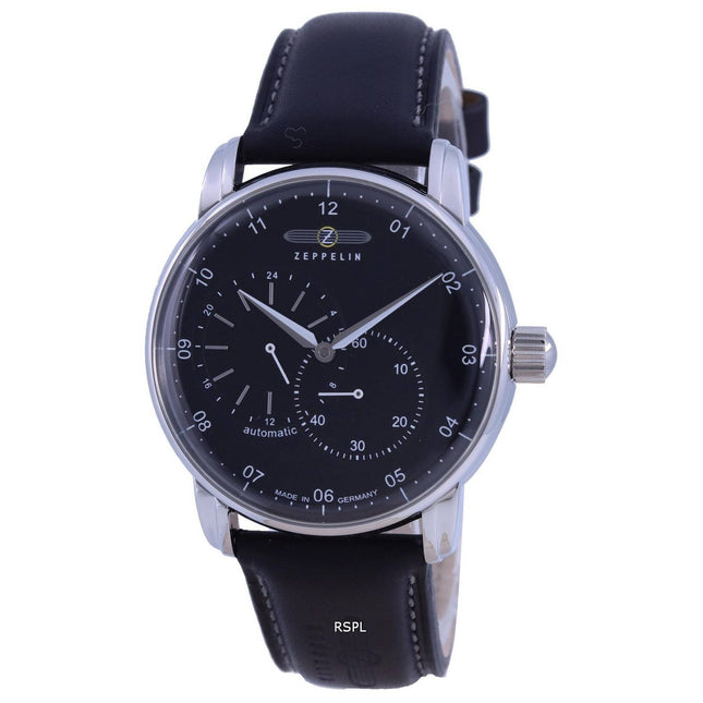 Zeppelin New Captains Line Leather Strap Automatic 8662-2 86622 Mens Watch