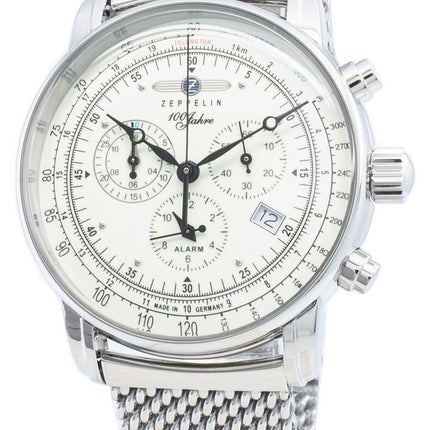 Zeppelin 100 Jahre 8680M3 8680M-3 Tachymeter Quartz Men's Watch
